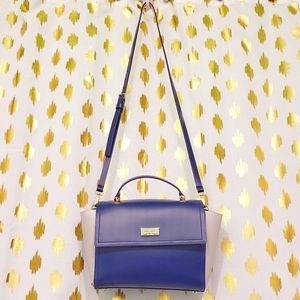 Kate Spade Arbour Hill Blue Leather Crossbody Bag